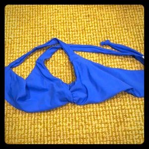 BNWT Blue Bikini Top